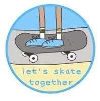 Skate Sticker