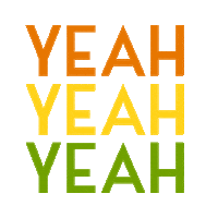 Happy Oh Yeah Sticker by Demic