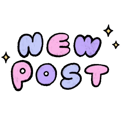 HelloCurlyTail giphyupload new pink post Sticker