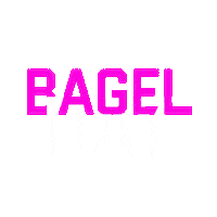 Bagel Sticker by Kindred Coffee Roasters