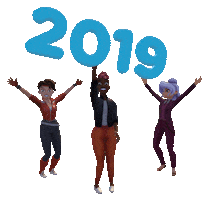 Celebrate Happy New Year Sticker by Mindshow