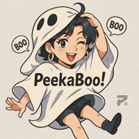 Floating Peek-A-Boo GIF by Persona