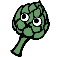 Artichoke Alcachofa Sticker