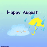 August GIF by Maria Johnsen