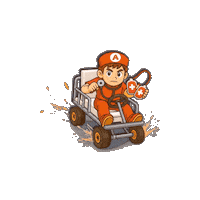 Level Up Hero Sticker by inMyWELT
