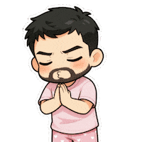 Sorry Namaste Sticker