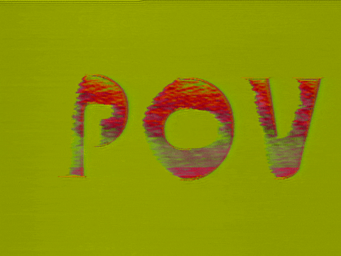 Glitch Text GIF