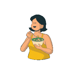 Comida Eating Sticker by ISMAYA GROUP