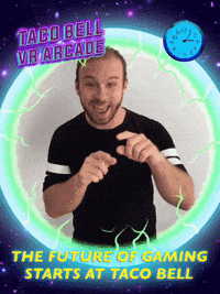 vrarcade GIF by Taco Bell VR Arcade