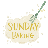 koanneko sunday quarantine baking bake Sticker