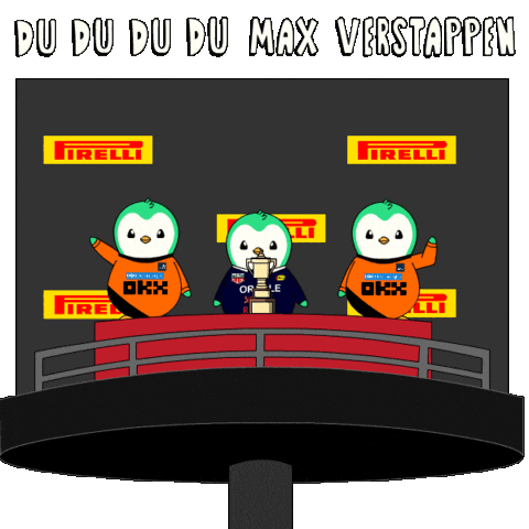 Du Du Du Du Penguin Sticker by Abster