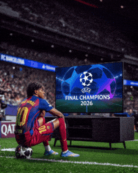 Champions League Barca GIF