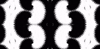 anniemuse black and white mask abstract bw GIF