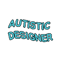 auti_anthology design designer autism autistic Sticker