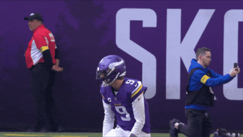 Celebration Mccarthy GIF by Minnesota Vikings