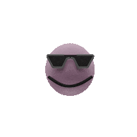 MR-GraphicDesigner smile face emoji glasses Sticker
