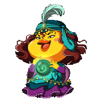 Luck Chick Sticker by match masters