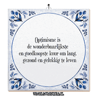 Hoop Wijsheid Sticker by Tegelspreuken.nl