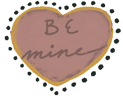 I Love You Heart Sticker by Boheme Me