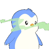 Penguin Do Not Want Sticker by Pudgy Penguins