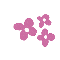 Pink Flower Sticker