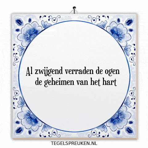 Hart Reflectie GIF by Tegelspreuken.nl