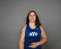 Celebration Gretchen GIF by BYU Cougars