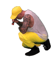 Work Hammer Sticker by Cherylyn Barnes