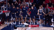 GonzagaBulldogs basketball celebration bench gonzaga GIF