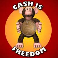 Monkey Cash GIF