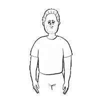 French Thank You Sticker