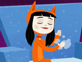 Job Done Dusting Hands GIF by Kitty Is Not A Cat