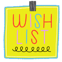 Wants Christmas List Sticker by Anke Weckmann