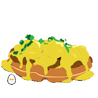 Chicken And Waffles Sticker by Allô! Mon Coco