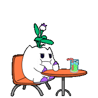 I Dont Care Wow Sticker by Magic Eden