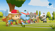 Warm Up Reaction GIF by Mola TV Kids