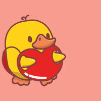 I Love You Heart GIF by FOMO Duck