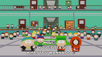 eric cartman dancing GIF by South Park 