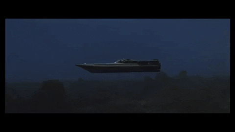 SpookyFlicks giphygifmaker scifi submarine 1969 GIF