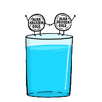 Medicine Relief Sticker by Alka-Seltzer