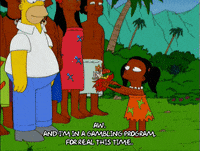 welcoming homer simpson GIF