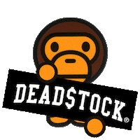 Bape Baby Milo Sticker by deadstockapp