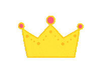 Crown 반짝반짝 Sticker