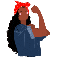 Happy Wonder Woman Sticker by Prosa de Cora