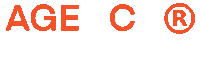 Logo Orange Sticker by The Agency PR