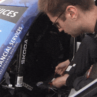 Shoe Prepare GIF by FIA European Rally Championship