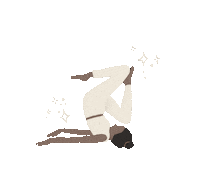 Stars Yoga Sticker