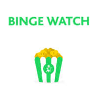 Party Popcorn Sticker by StarHub