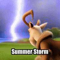 Summer Storm GIF by Radiantelope