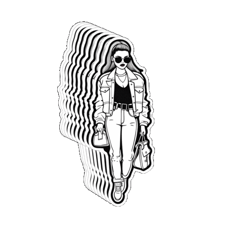 Girl Love Sticker by OpticalArtInc.